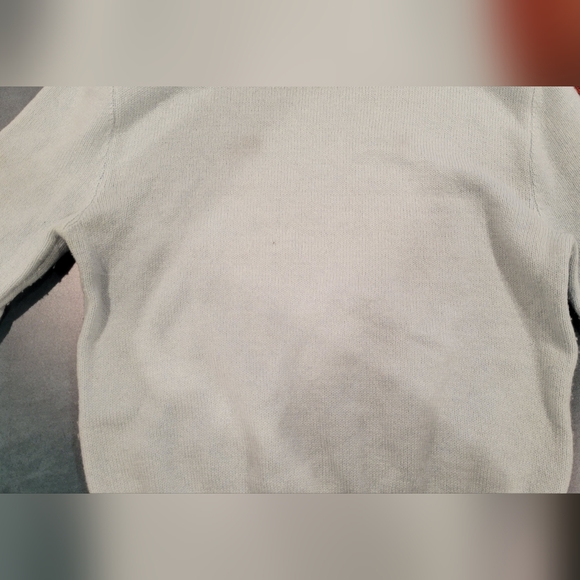 Chiara Ferragni Light Blue Wink Sweater Merino Wool M *see description* - Picture 5 of 9